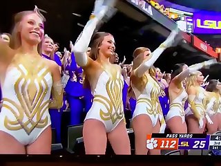 LSU 2020 National Striving cheerleader pussy