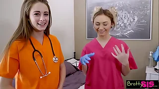 Bratty Sis- Lil Carry on Sister Nurses My Cock S8:E10